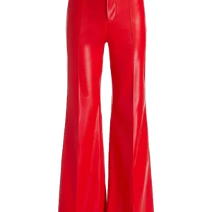 Dylan Vegan Leather High-Rise Pants